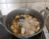 Foto langkah ke 3 dari resep Kolak Singkong Kolang-Kaling.