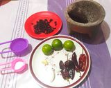 Foto del paso 1 de la receta: Salsa de chicatanas molcajeteada