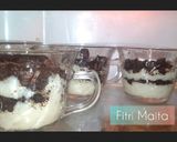 Foto langkah ke 6 dari resep Cake Lumer Topping Oreo.