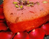 पारंपारिक रोझ रवा केक.. (paramkarik rose rava cake recipe in marathi) रेसिपी स्टेप 6 फोटो 