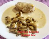 Foto del paso 14 de la receta Popietas de cerdo con queso brie y salsa de champiñones