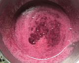 A picture of step 3 of Black Currant Lassi.