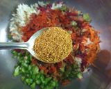 A picture of step 5 of Mix Veg. Chessy Paratha.