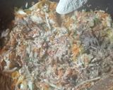 A picture of step 6 of Chicken Roll.