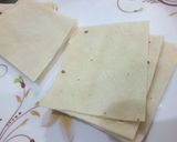 A picture of step 3 of Chicken wontons.