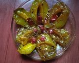 A picture of step 3 of Raw mango murabba.