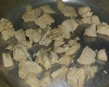 A picture of step 1 of Green Enchiladas (Mejjicanna Style).