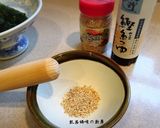 A picture of step 8 of Japanese-Style Spinach.