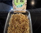 Foto del paso 4 de la receta Bolitas de mijo cubiertas de jamón y semillas germinadas