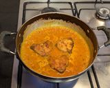 A picture of step 10 of Bihari Fish Curry.