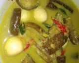 Foto langkah ke 8 dari resep Telur Terong Kuah Kuning.