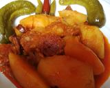 Kolbászos paprikás krumpli recept fázis 5 fotója