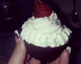 Foto del paso 5 de la receta: Vasito de chocolate crema y 🍓🍓