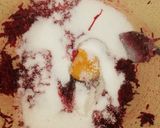 Céklás - kakaós sütemény recept fázis 2 fotója
