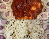 Foto langkah ke 7 dari resep Sosis Pizza seper lembut.