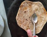 A picture of step 3 of Ajwain paratha.