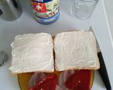 Foto del paso 1 de la receta: Cena para este calor: Sándwich y cafecito con leche (7 ingredientes)