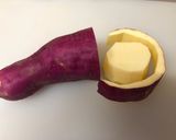 A picture of step 1 of Sweet Potato Flower.