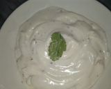 A picture of step 4 of Shawarma sauce.