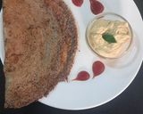 A picture of step 5 of Whole Ragi Dosa.