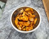 Hình bước làm 1 của món Bánh Canh Cá Lóc Chiên