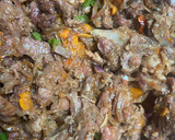 A picture of step 5 of Peppered beef.