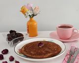 عکس مرحله 3 از دستور پنکیک خرمایی