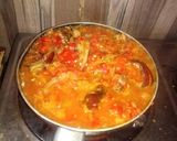 A picture of step 2 of Pepper stew.
