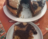 Foto del paso 2 de la receta: Torta húmeda marmolada de banana al microondas.rapidísima !!!!