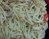 Foto langkah ke 11 dari resep Spaghetti Tuna Aglio Olio.