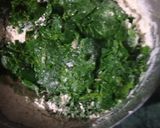 A picture of step 2 of Drumstick leaves Paratha.