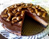 Φωτογραφία βήματος 4 της συνταγής 🍰Cheesecake πραλίνας με Oreoμπισκότα💖