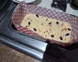 Foto del paso 5 de la receta: Torta de banano con almendras y arándanos