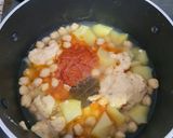 Foto del paso 5 de la receta: Garbanzos guisados con pescado azul