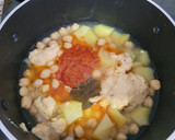 Foto del paso 5 de la receta: Garbanzos guisados con pescado azul