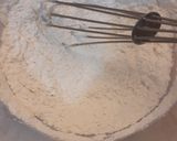 A picture of step 1 of Cappuccino loaf cake (eggless).