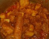 A picture of step 3 of Mutton korma.