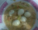 Foto langkah ke 11 dari resep Sayur Lodeh Manisa, Cecek, Telur Puyuh.