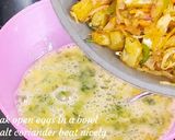 A picture of step 4 of Spanish omelette recipe.