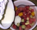 A picture of step 5 of Fruit salad.