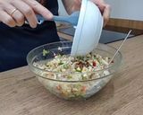 Foto del paso 2 de la receta: Ensalada de palmito y atún