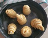 Une image de l'étape 4 de Brioche bouldouk ou brioche cheminée.