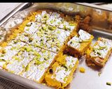 A picture of step 5 of Mango Milk Cake.