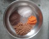 A picture of step 1 of Healthy Veggie Pancakes.