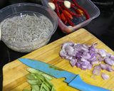 Foto langkah ke 2 dari resep Tumis teri jambal dan pete.