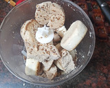 Foto del paso 1 de la receta: Falsa tarta de panacota de turrón con base de polvorón