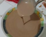 Foto langkah ke 3 dari resep Dadar Gulung Cokelat Isi Unti Kelapa.