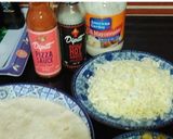 A picture of step 5 of Cheesy Mexican Chicken Fajita Wraps.