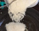 A picture of step 2 of Kaju katri.