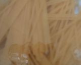 A picture of step 1 of My Spaghetti with Cheese + Onion Sauce.